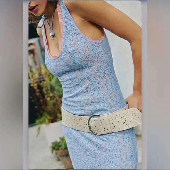 Free people Laurel hip leather belt size S/M(42” length) Free People | Accessories | Free People Laurel Hip Leather  main image 4